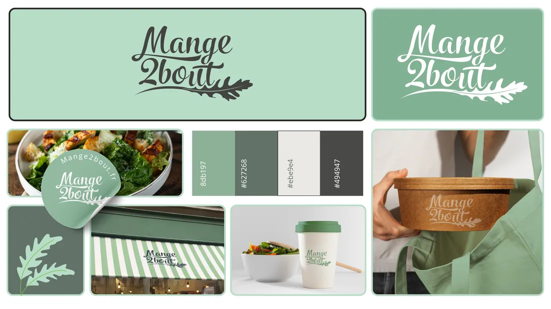 Mange2bout — aperçu du site web réalisé par SwiftFlow